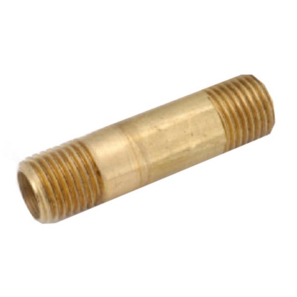 Anderson Metals Pipe Nipple Brass 1/4 X 1-1/2 736113-0424
